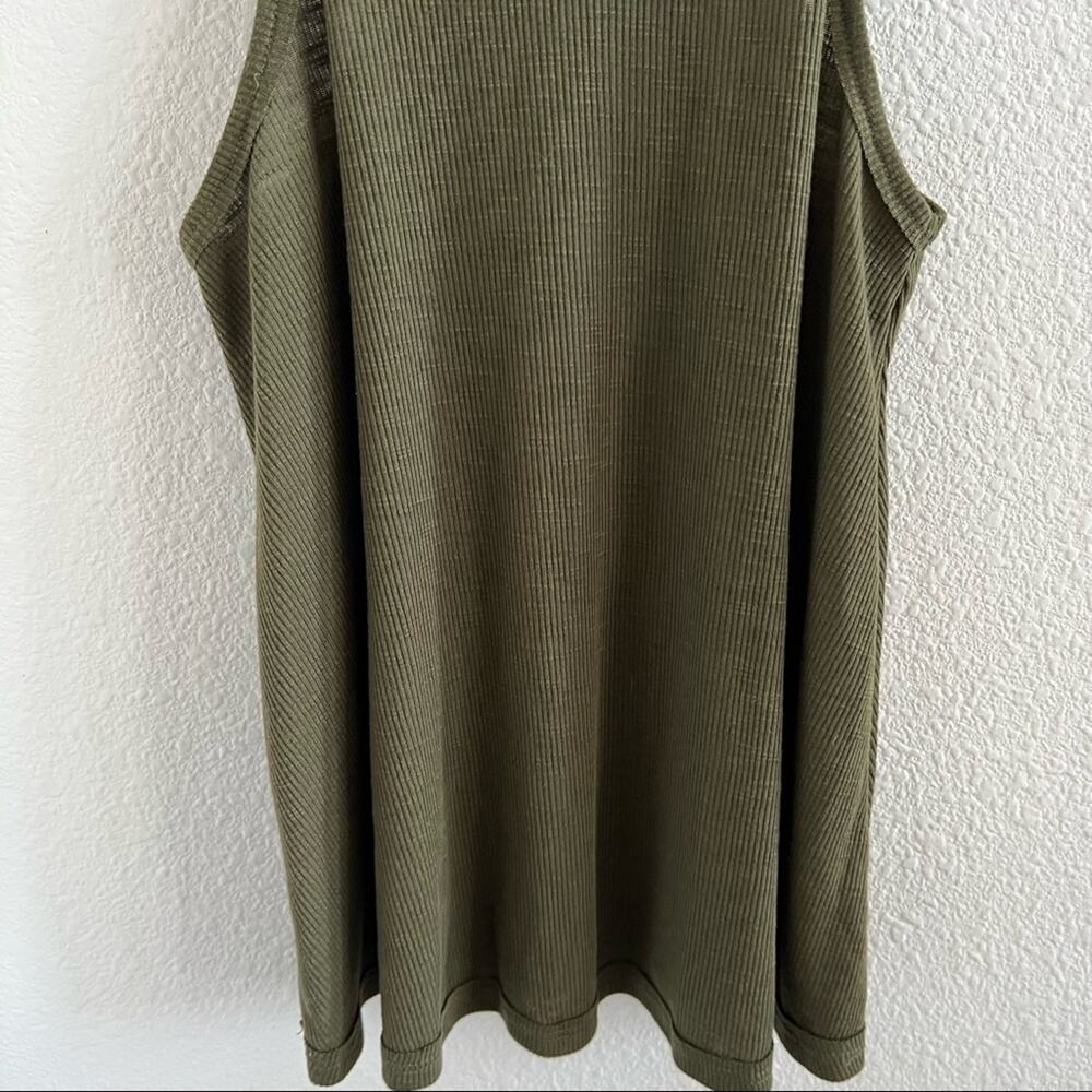 Free People We the Free High Neck Muscle Ribbed Tank XS - Picture 4 of 7